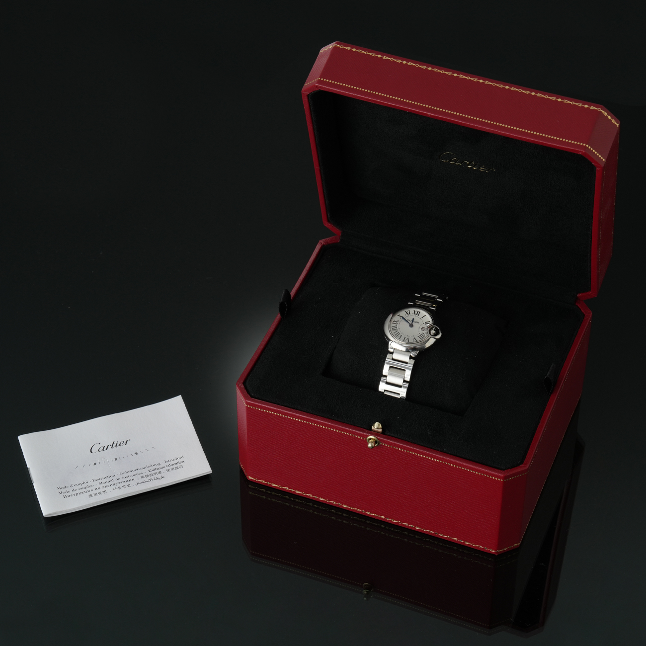 CARTIER(USED)까르띠에 발롱블루 28 스틸