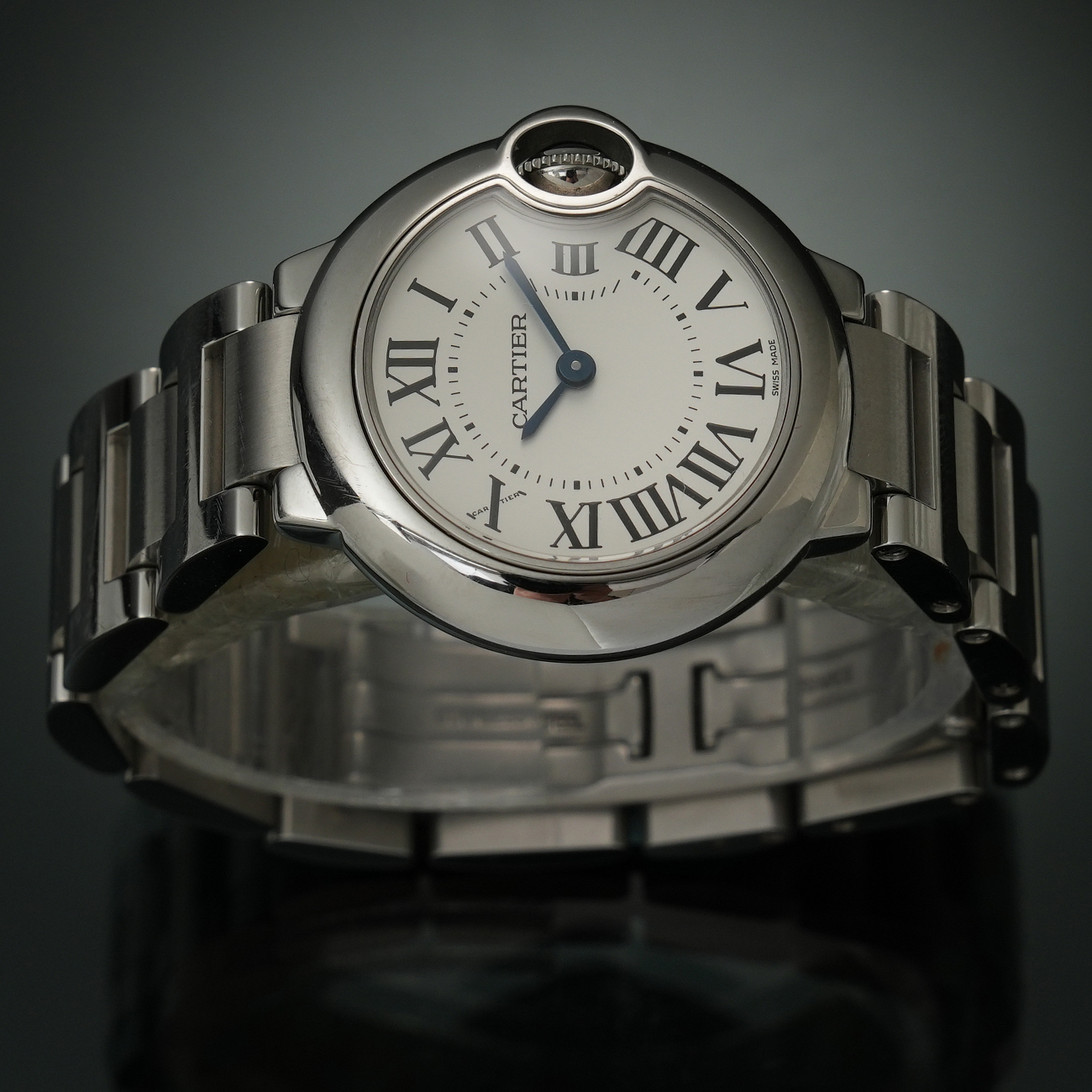CARTIER(USED)까르띠에 발롱블루 28 스틸