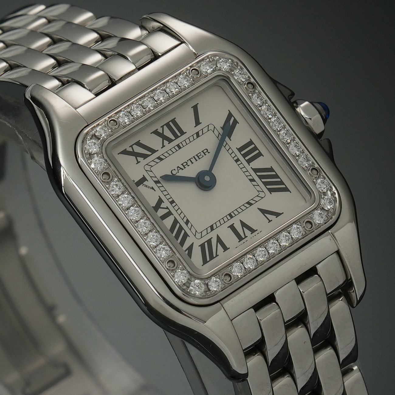 CARTIER(USED)까르띠에 팬더 드 까르띠에 스몰 다이아베젤 워치 W4PN0007