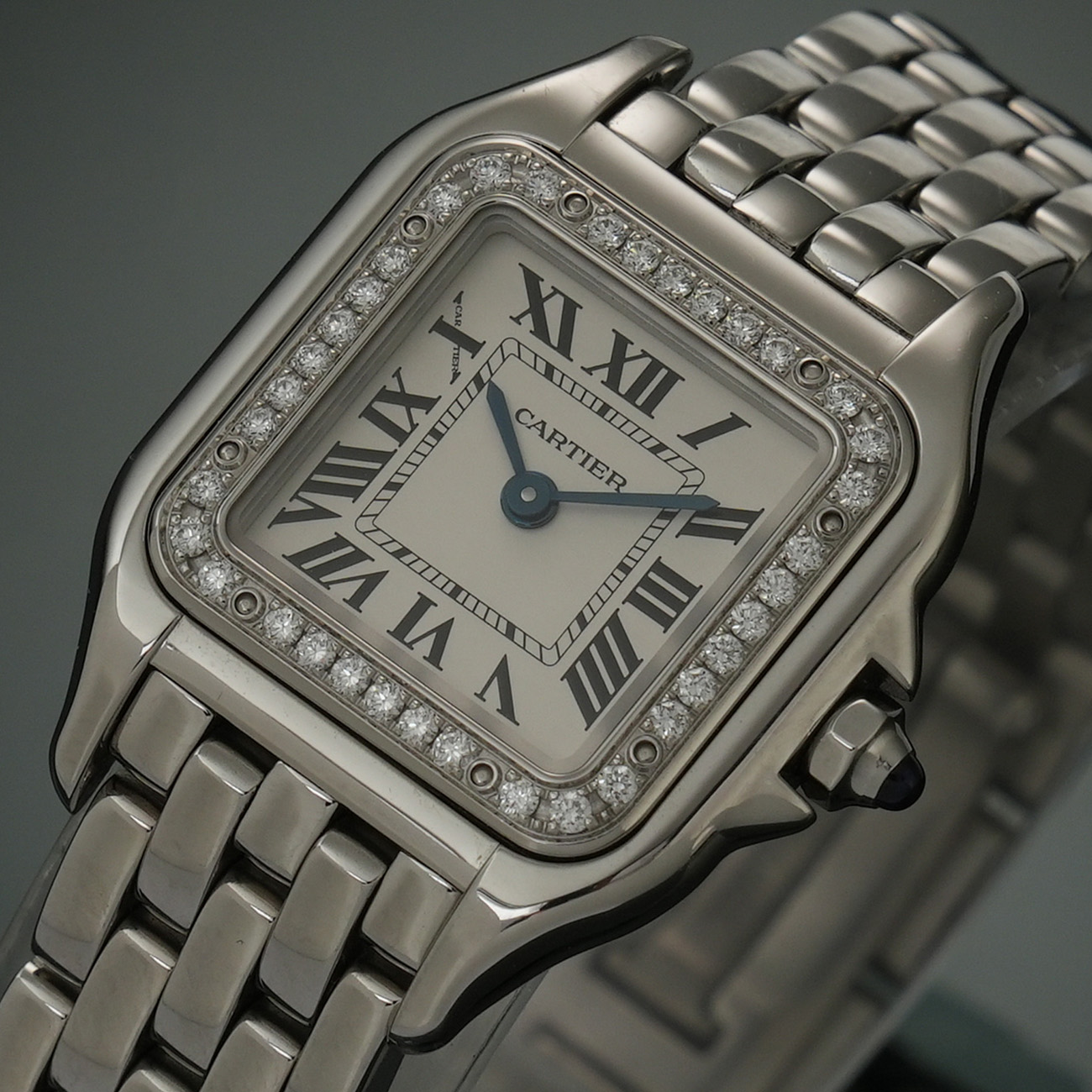 CARTIER(USED)까르띠에 팬더 드 까르띠에 스몰 다이아베젤 워치 W4PN0007