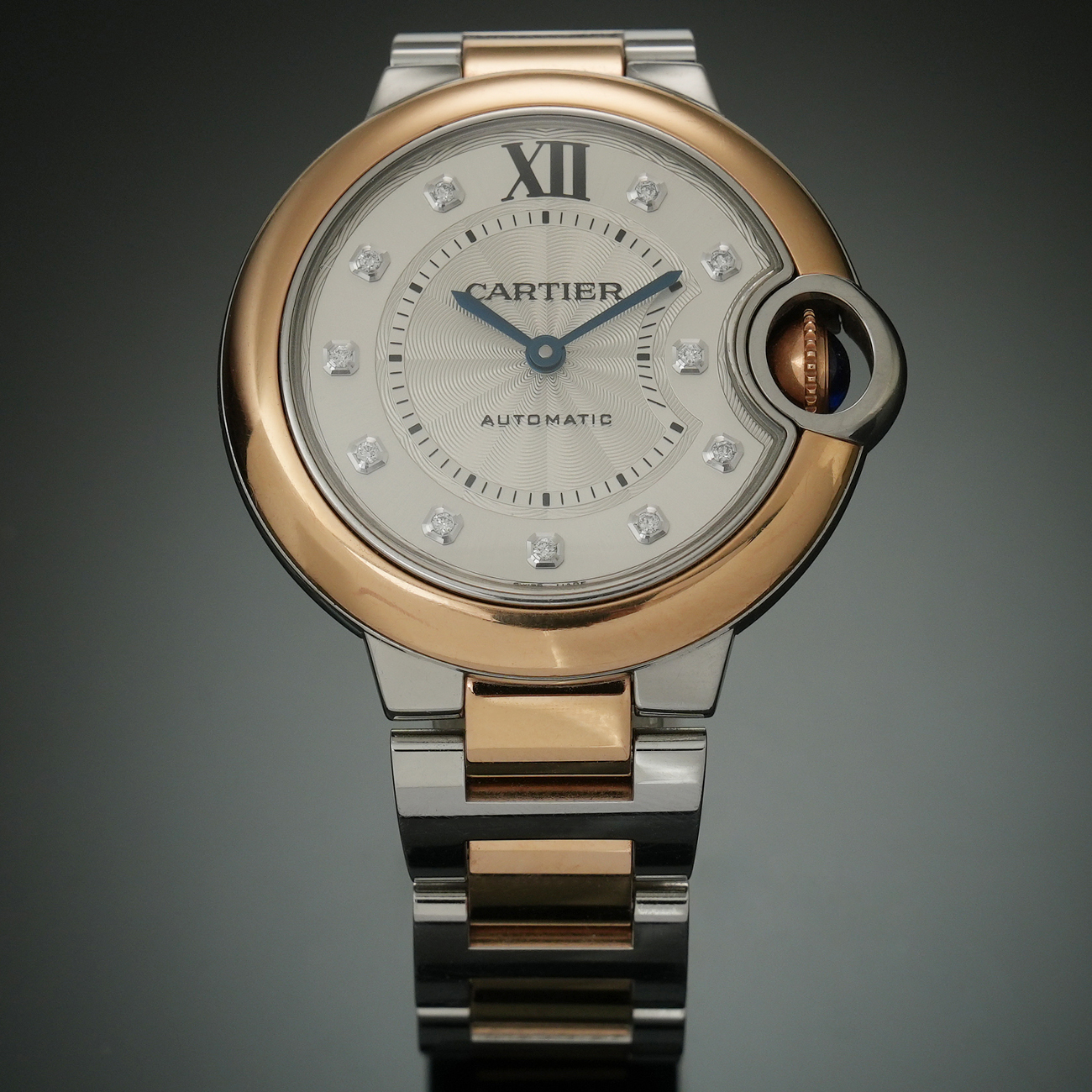 CARTIER(USED)까르띠에 발롱블루 33 콤비 W3BB002