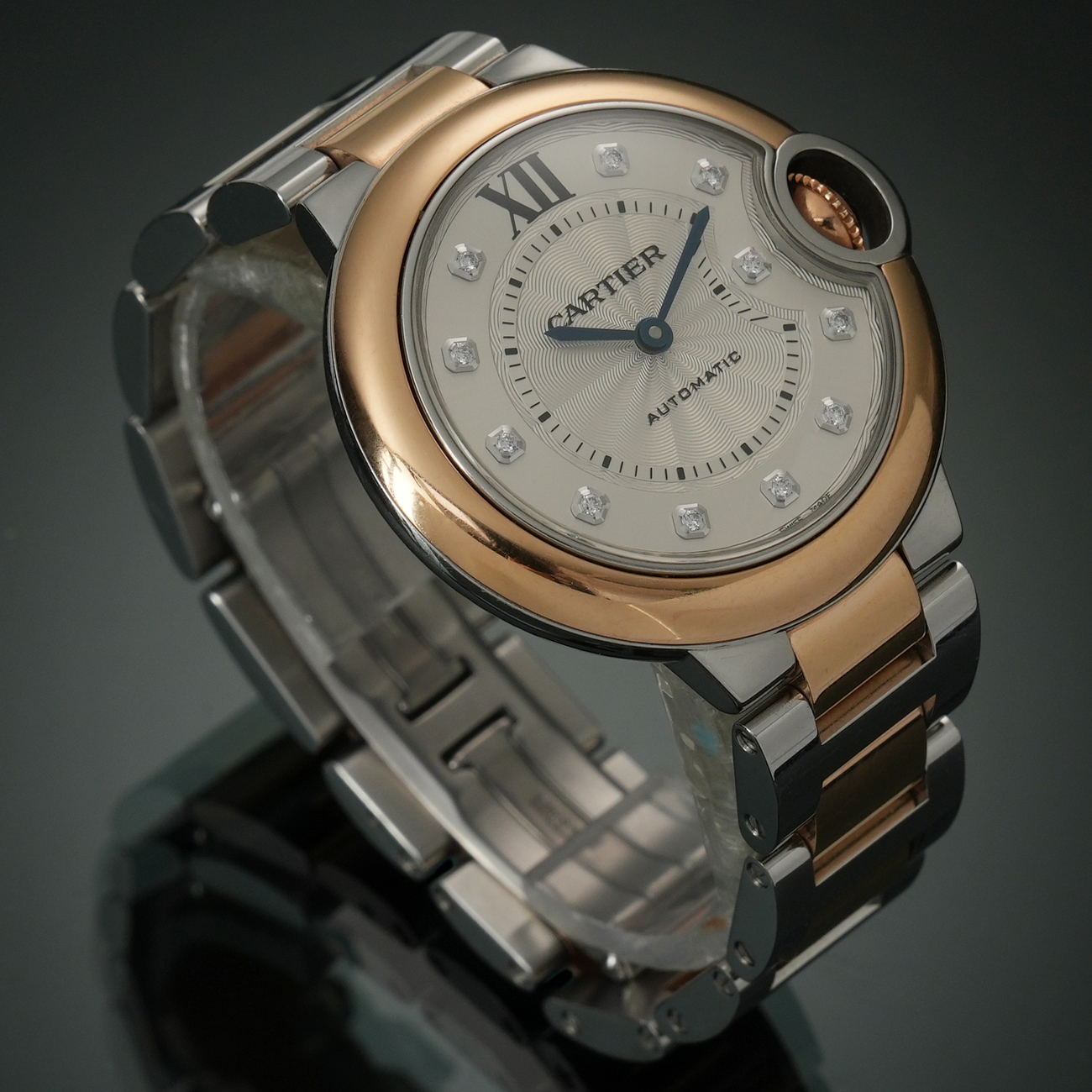 CARTIER(USED)까르띠에 발롱블루 33 콤비 W3BB002