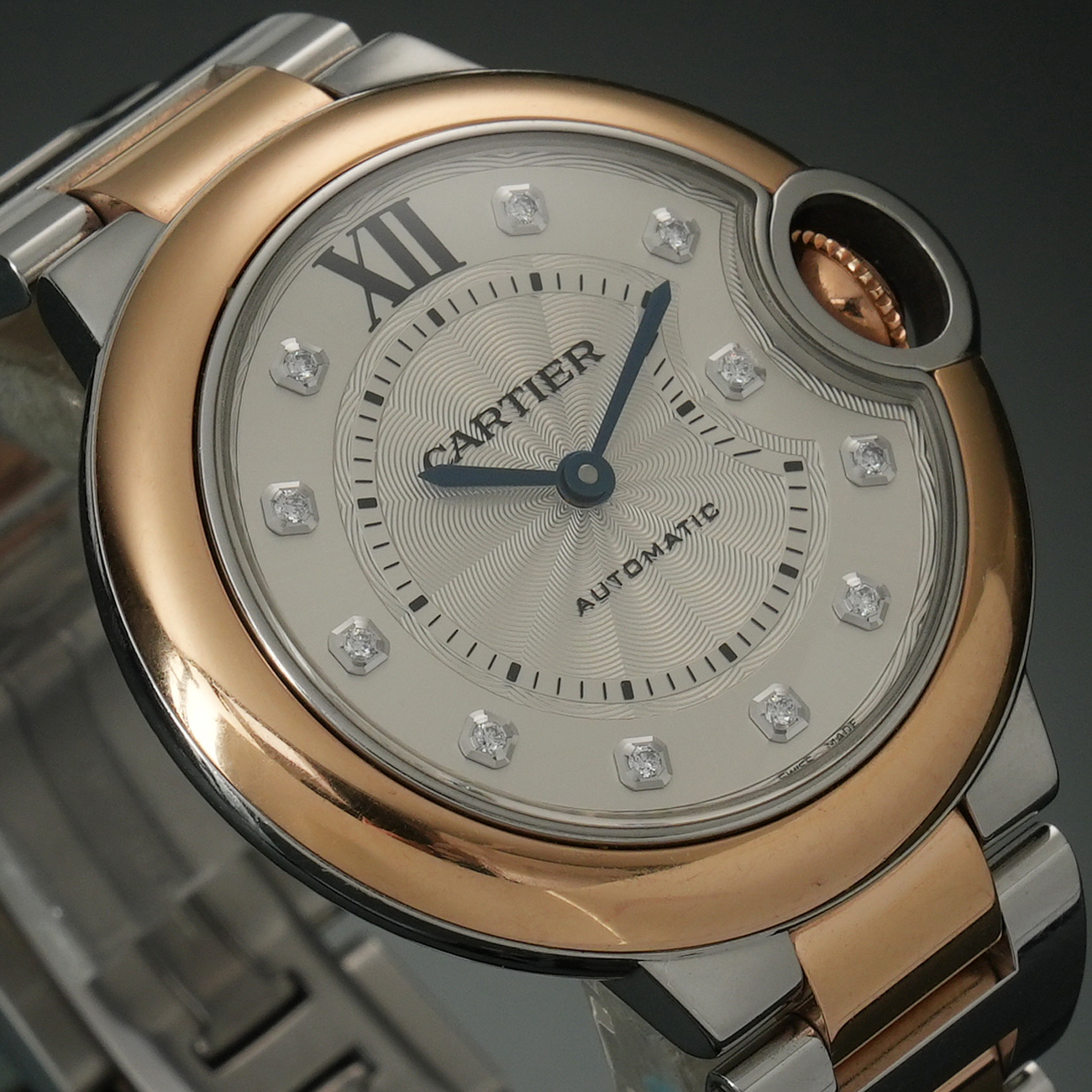 CARTIER(USED)까르띠에 발롱블루 33 콤비 W3BB002