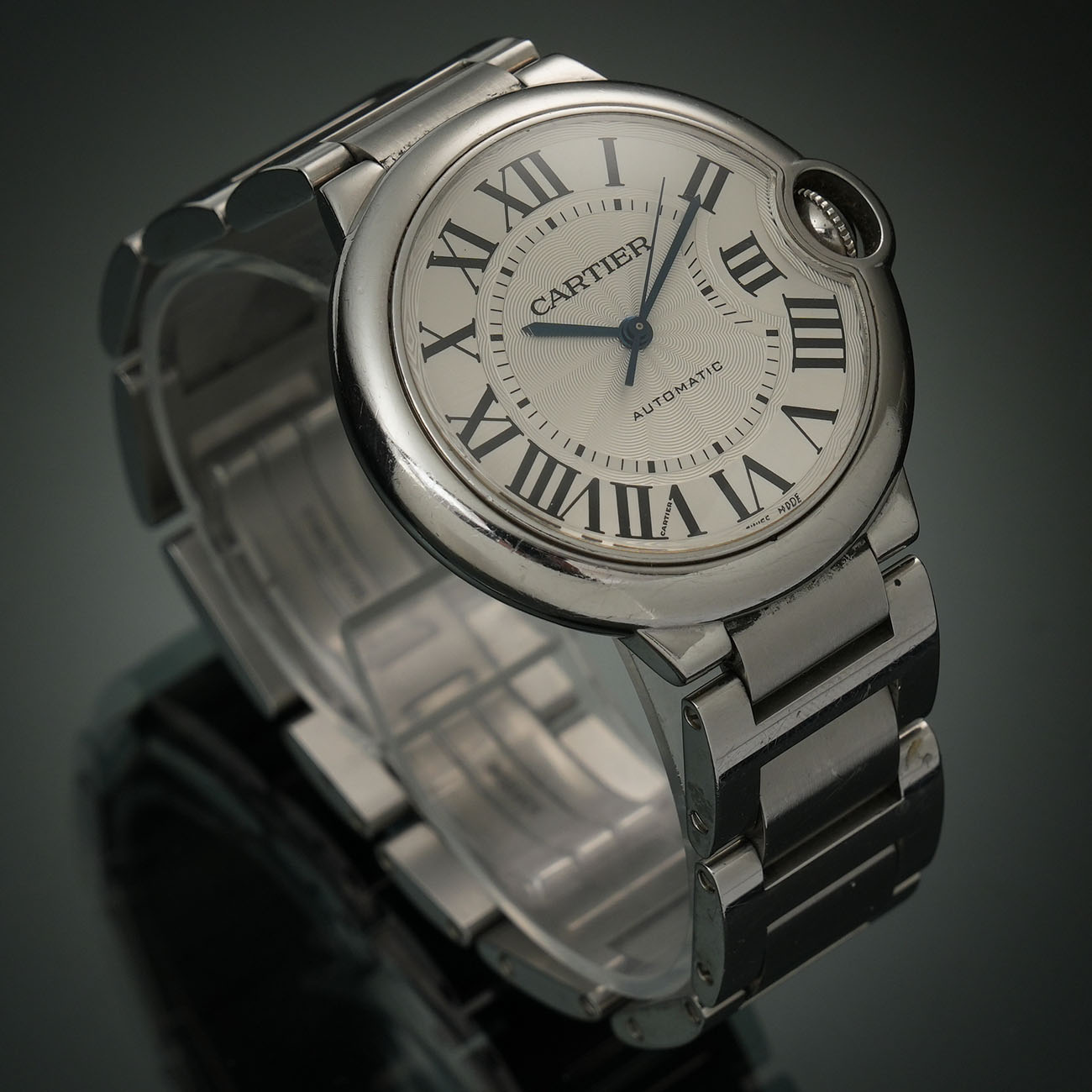 CARTIER(USED)까르띠에 발롱블루 36 스틸 오토
