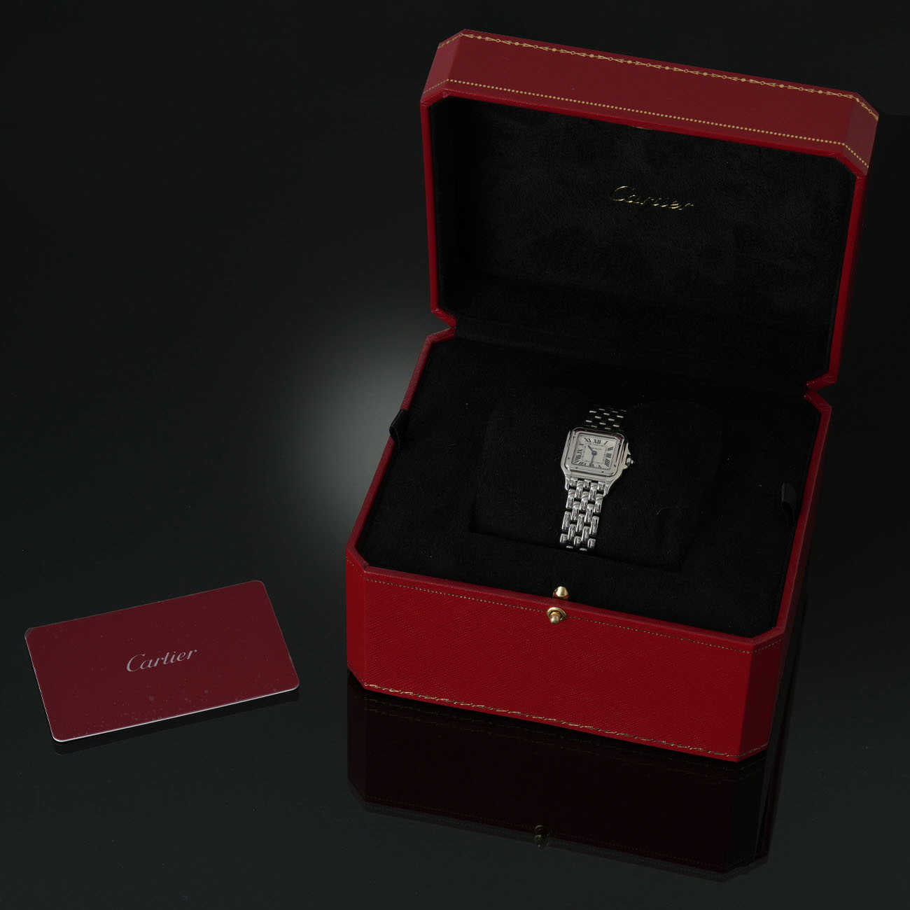 CARTIER(USED)까르띠에 팬더 스틸 워치 WSPN0006