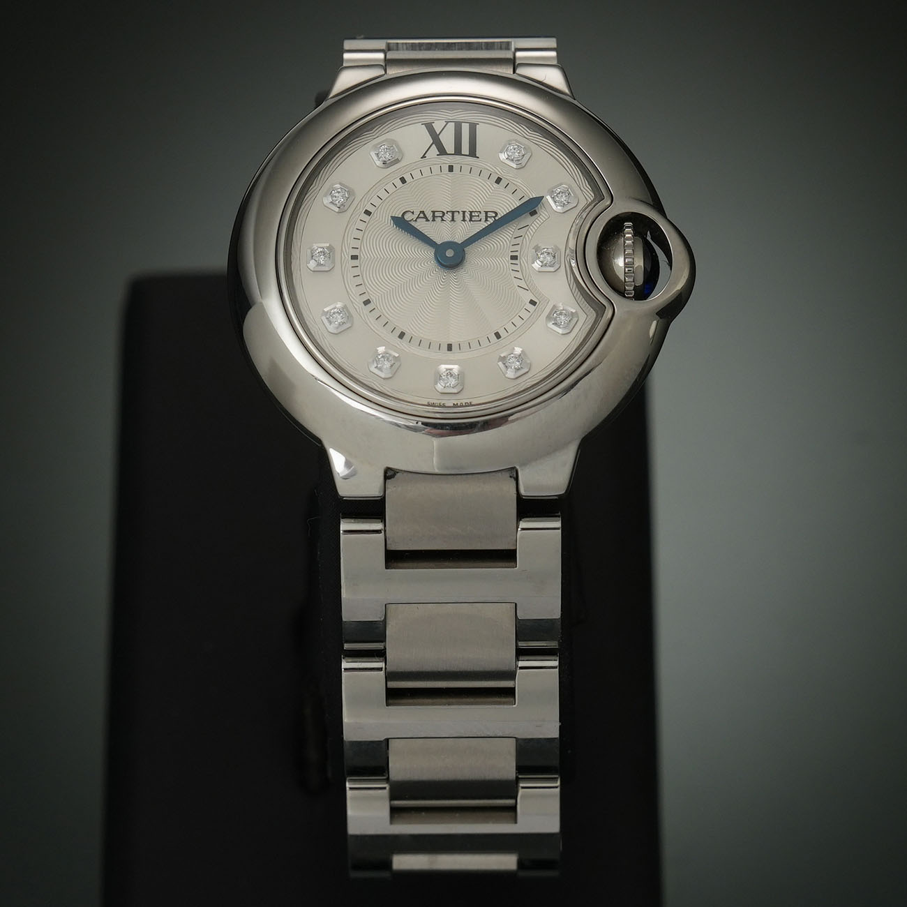 CARTIER(USED)까르띠에 발롱블루 28 스틸 11P