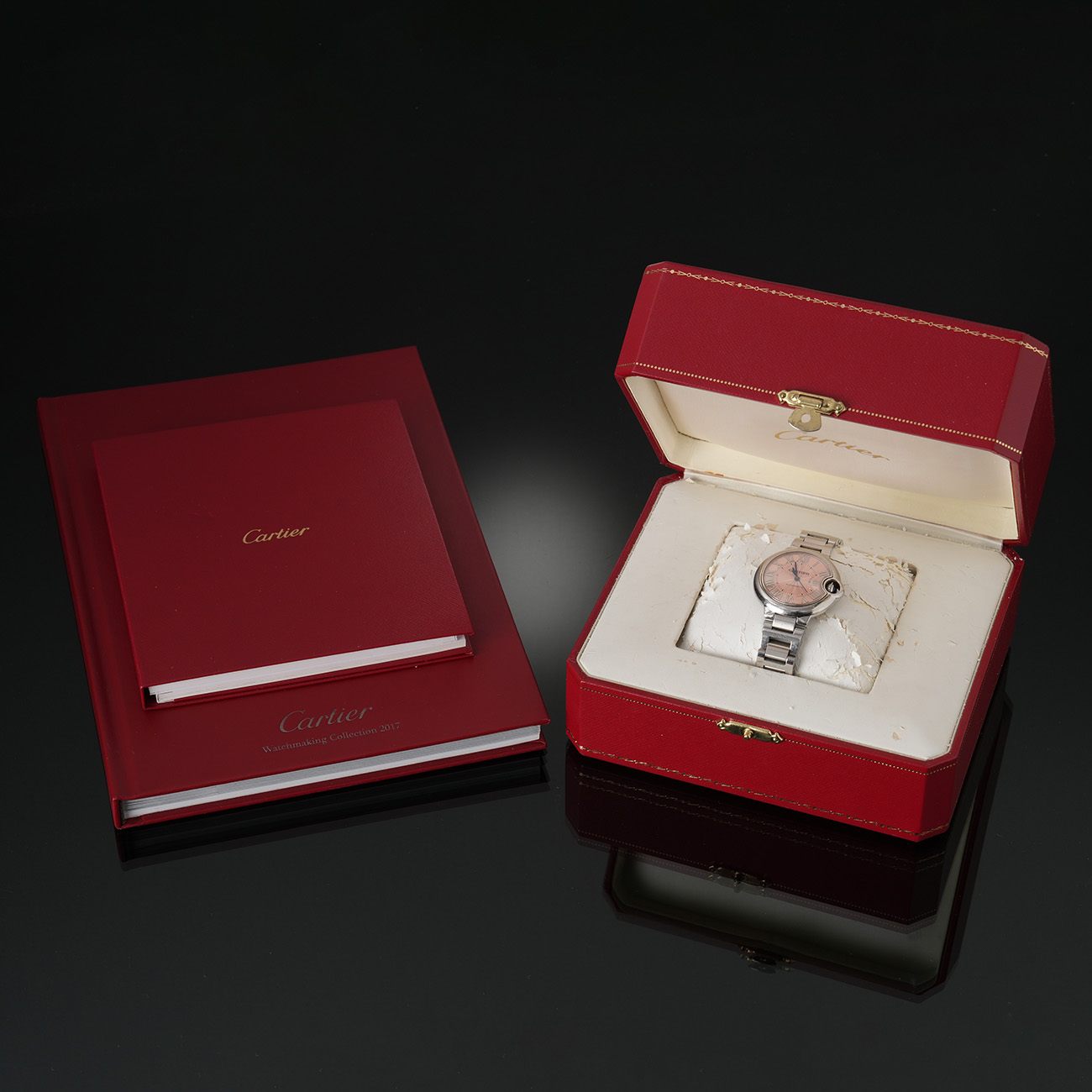 CARTIER(USED)까르띠에 발롱블루 33MM W6920100