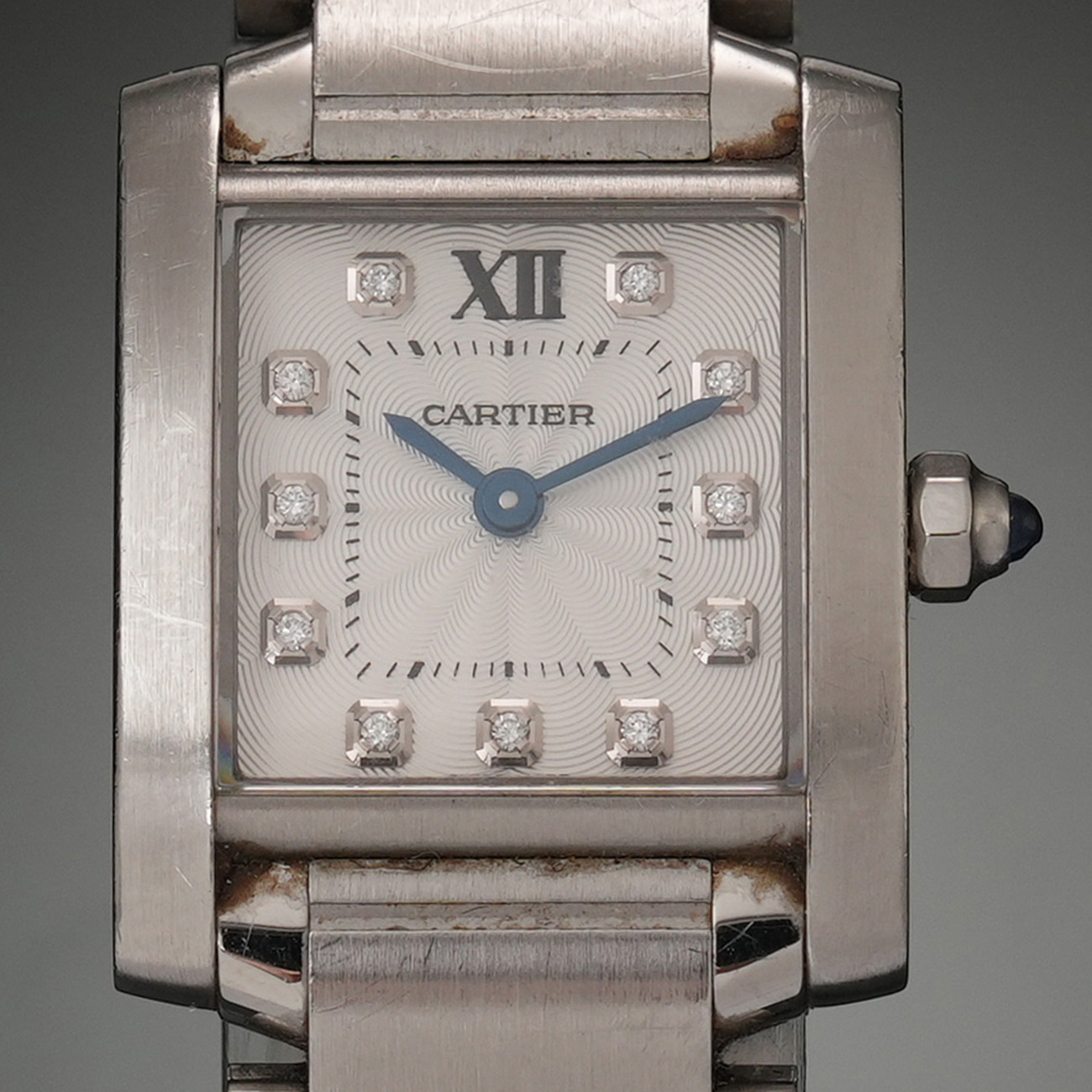 CARTIER(USED)까르띠에 탱크 프랑세즈 스틸 스몰 11P