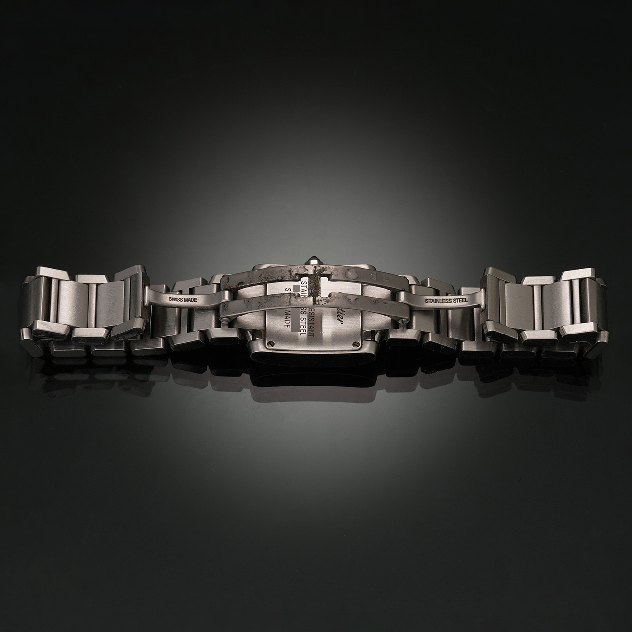 CARTIER(USED)까르띠에 탱크 프랑세즈 스틸 스몰 11P