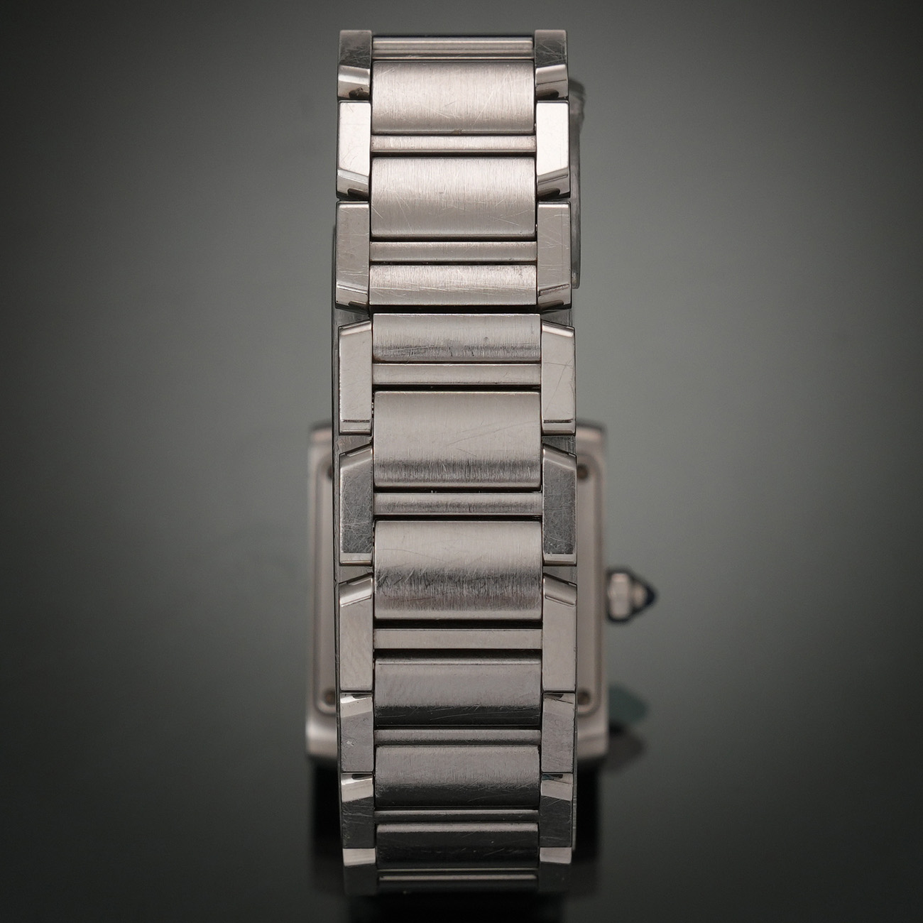 CARTIER(USED)까르띠에 탱크 프랑세즈 스틸 스몰 11P