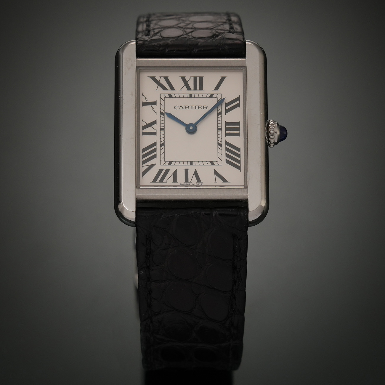 CARTIER(USED)까르띠에 탱크솔로 스틸 스몰