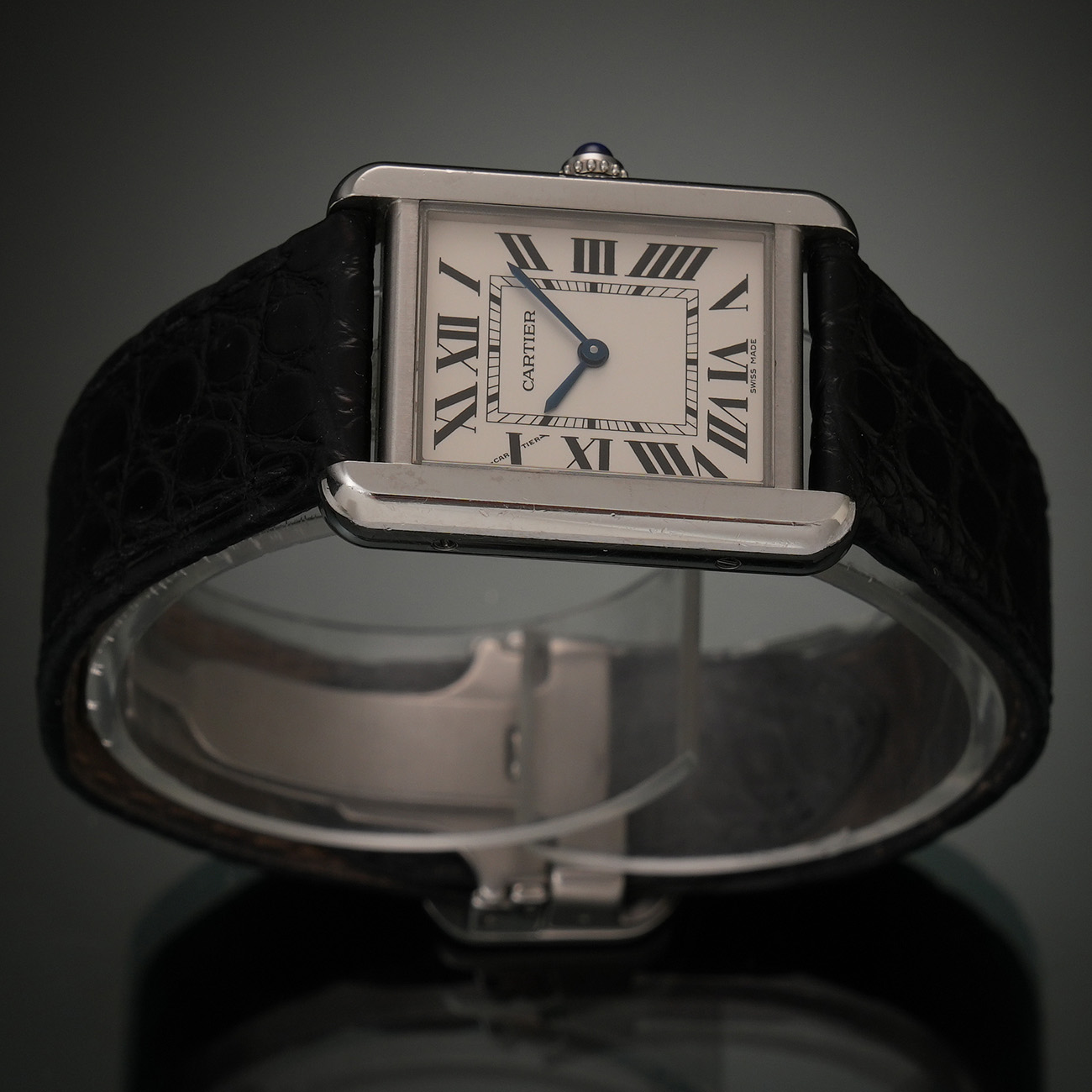CARTIER(USED)까르띠에 탱크솔로 스틸 스몰