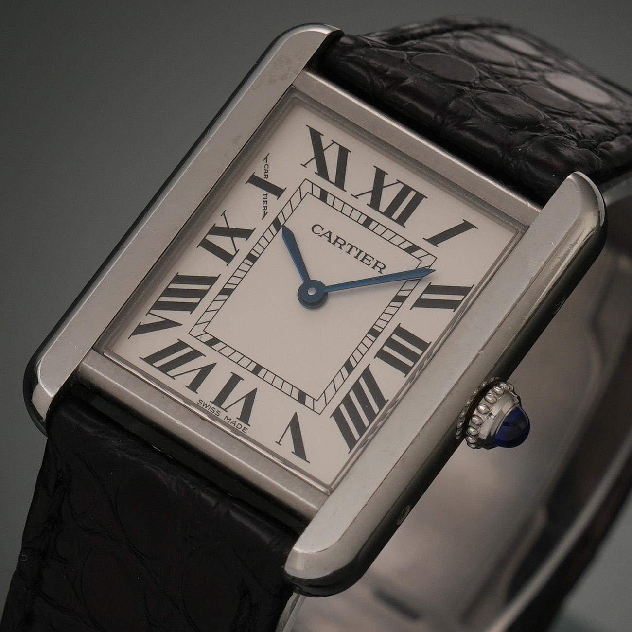 CARTIER(USED)까르띠에 탱크솔로 스틸 스몰