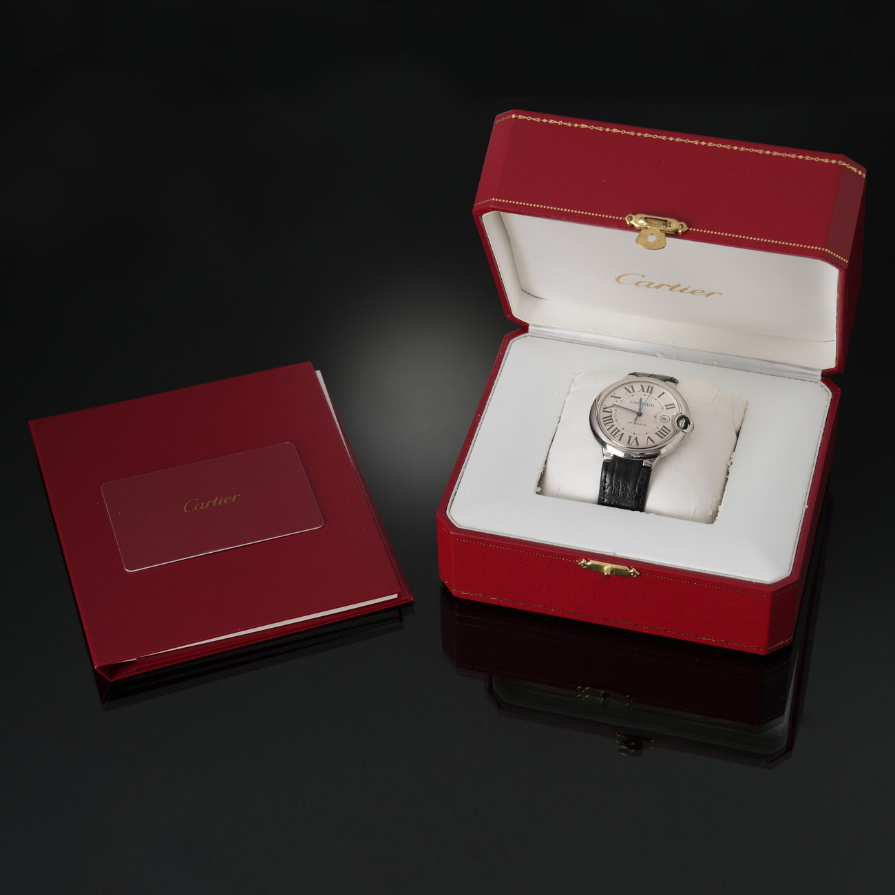 CARTIER(USED)까르띠에 발롱블루 42MM W69016Z4