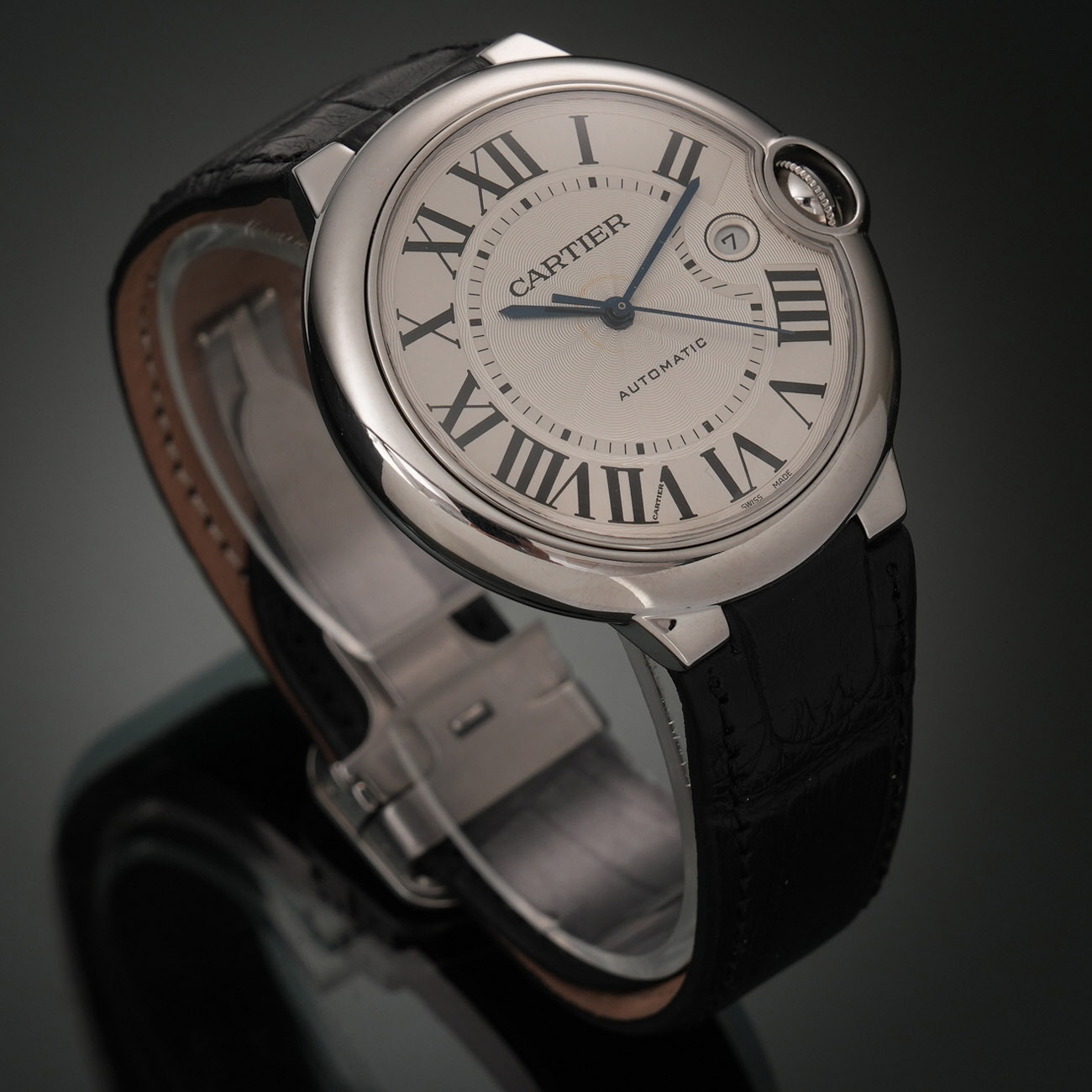 CARTIER(USED)까르띠에 발롱블루 42MM W69016Z4