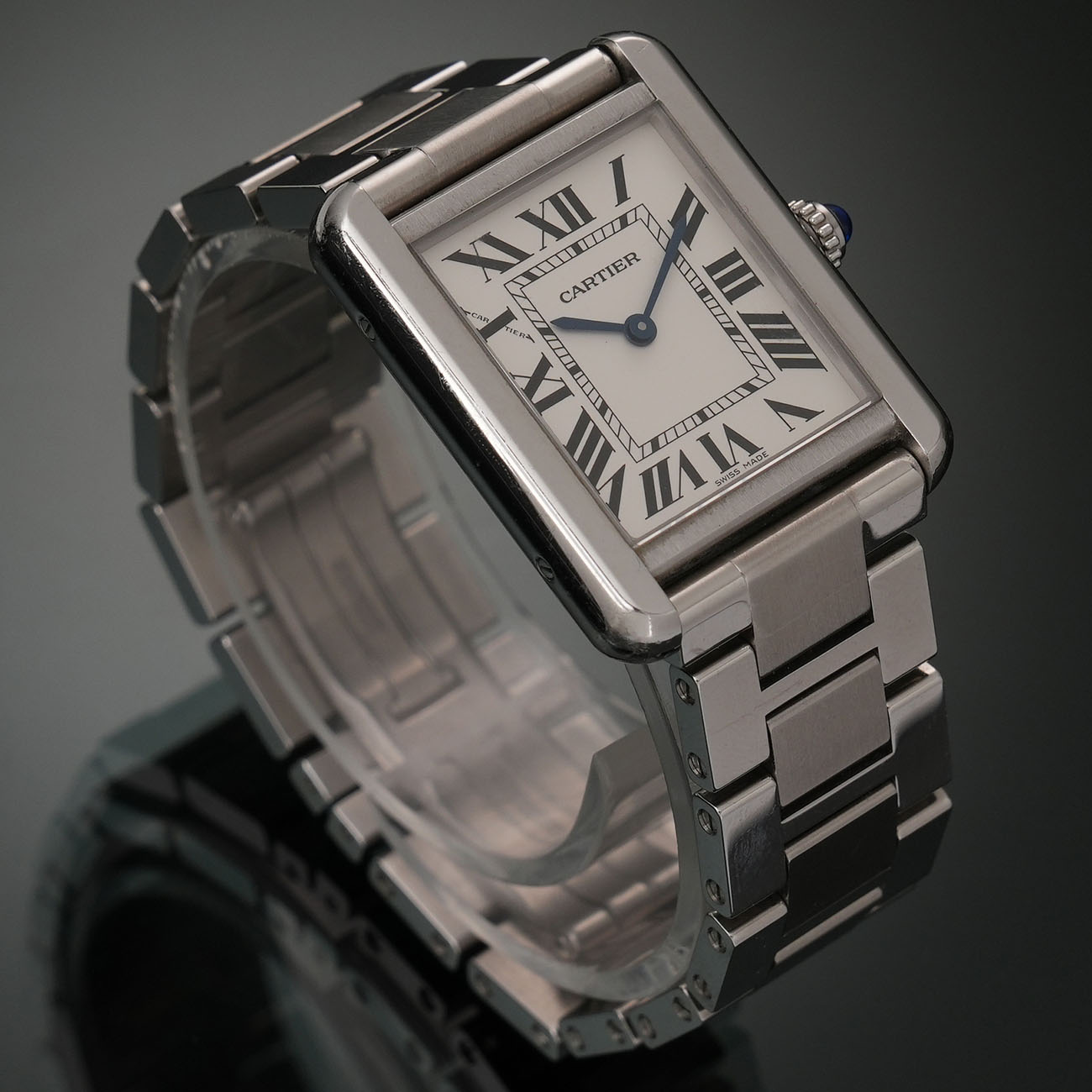 CARTIER(USED)까르띠에 탱크 솔로 WSTA0030