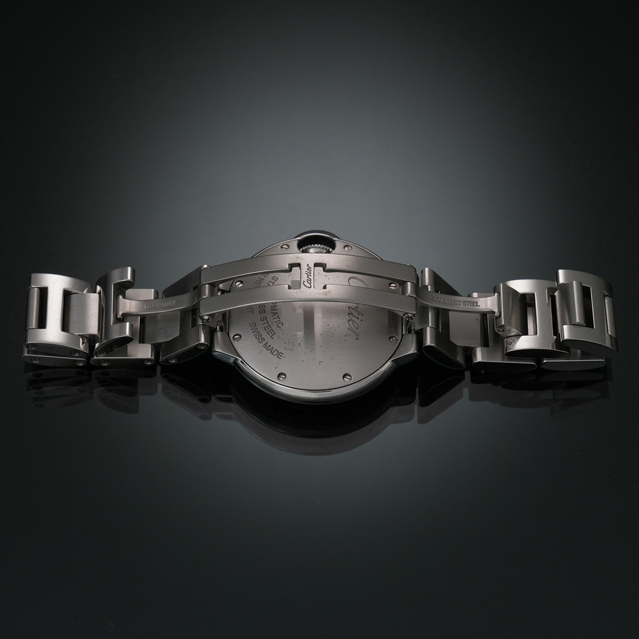 CARTIER(USED)까르띠에 발롱블루 33 스틸 오토 다이아베젤