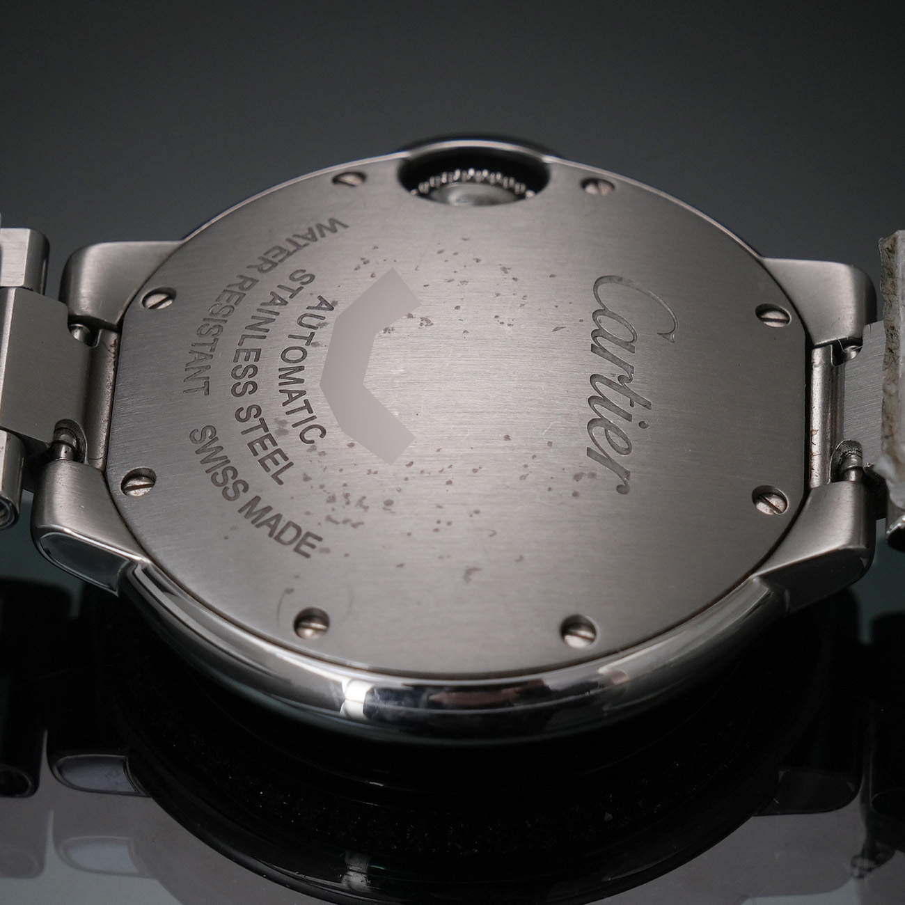 CARTIER(USED)까르띠에 발롱블루 33 스틸 오토 다이아베젤