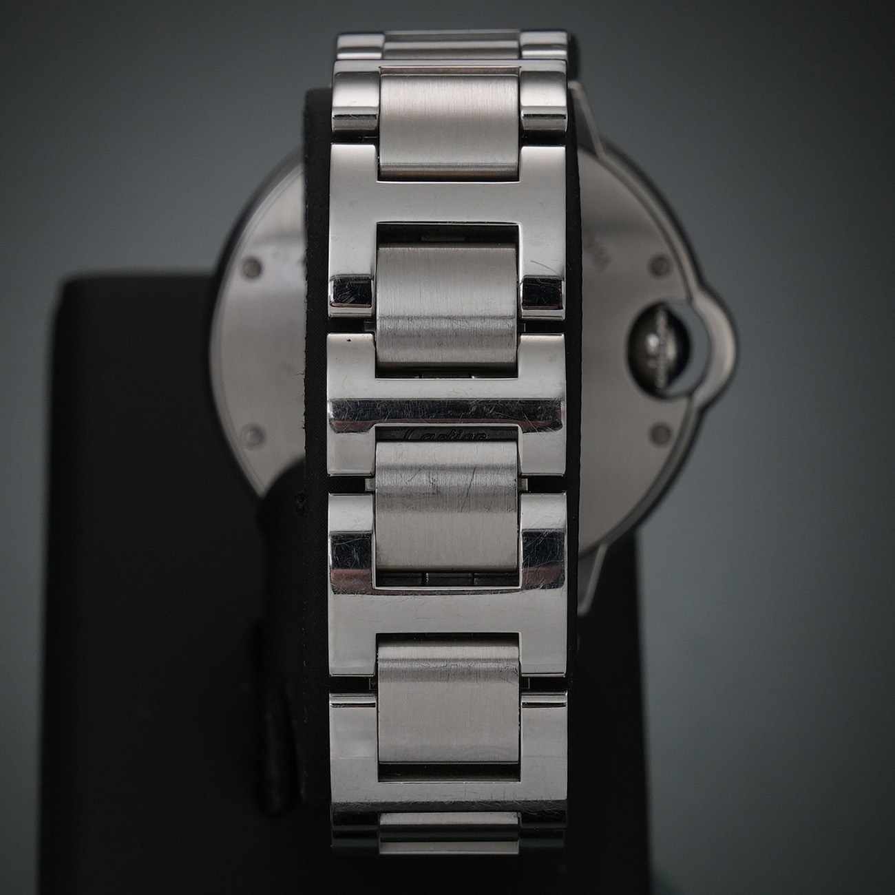 CARTIER(USED)까르띠에 발롱블루 33 스틸 오토 다이아베젤