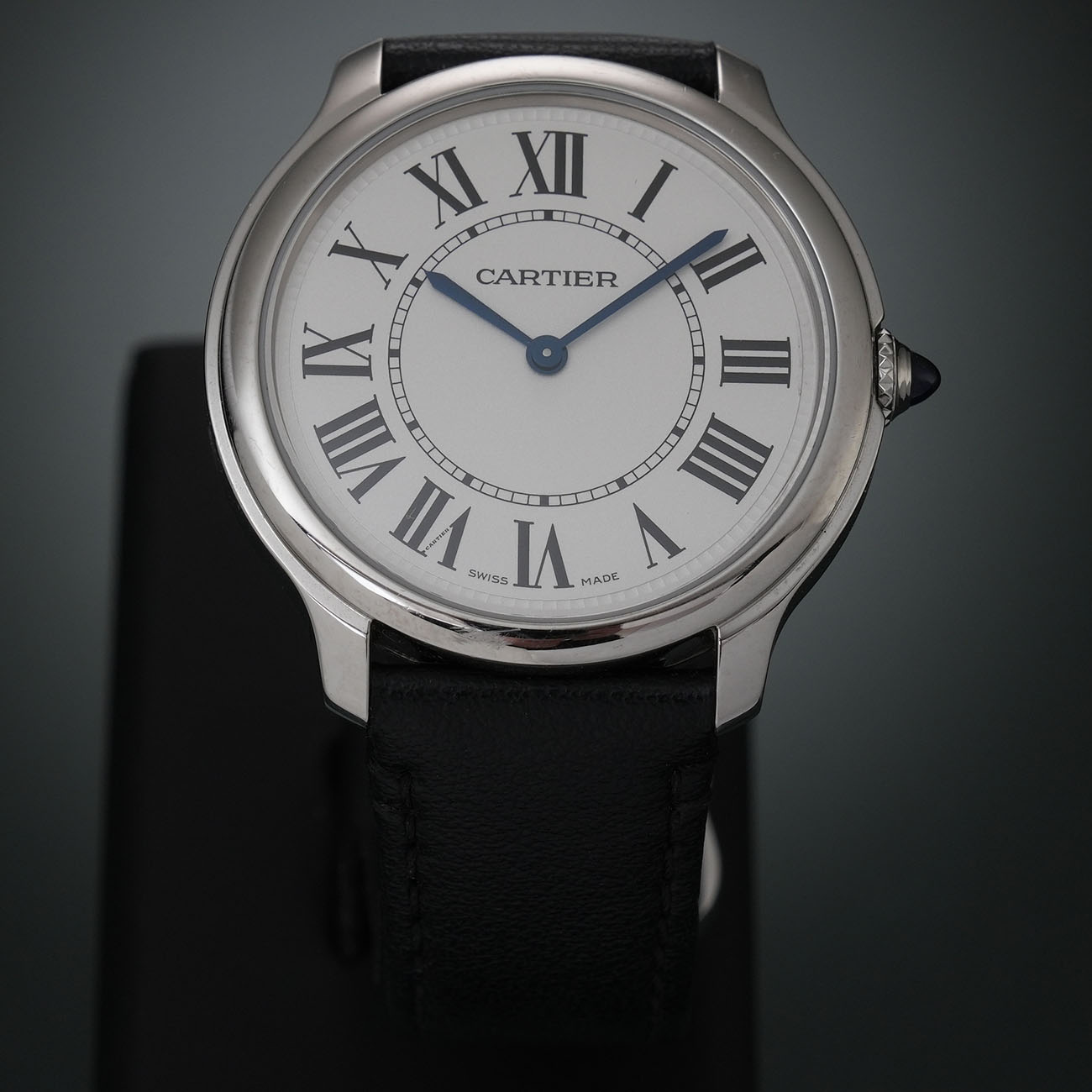 CARTIER(USED)까르띠에 WSRN0031 롱드 머스트 쿼츠 36