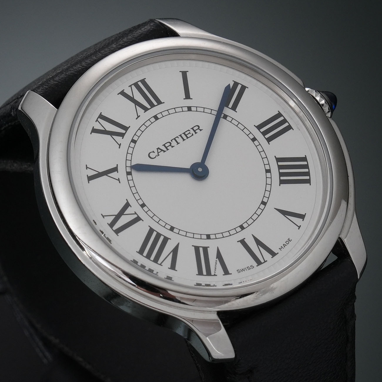 CARTIER(USED)까르띠에 WSRN0031 롱드 머스트 쿼츠 36