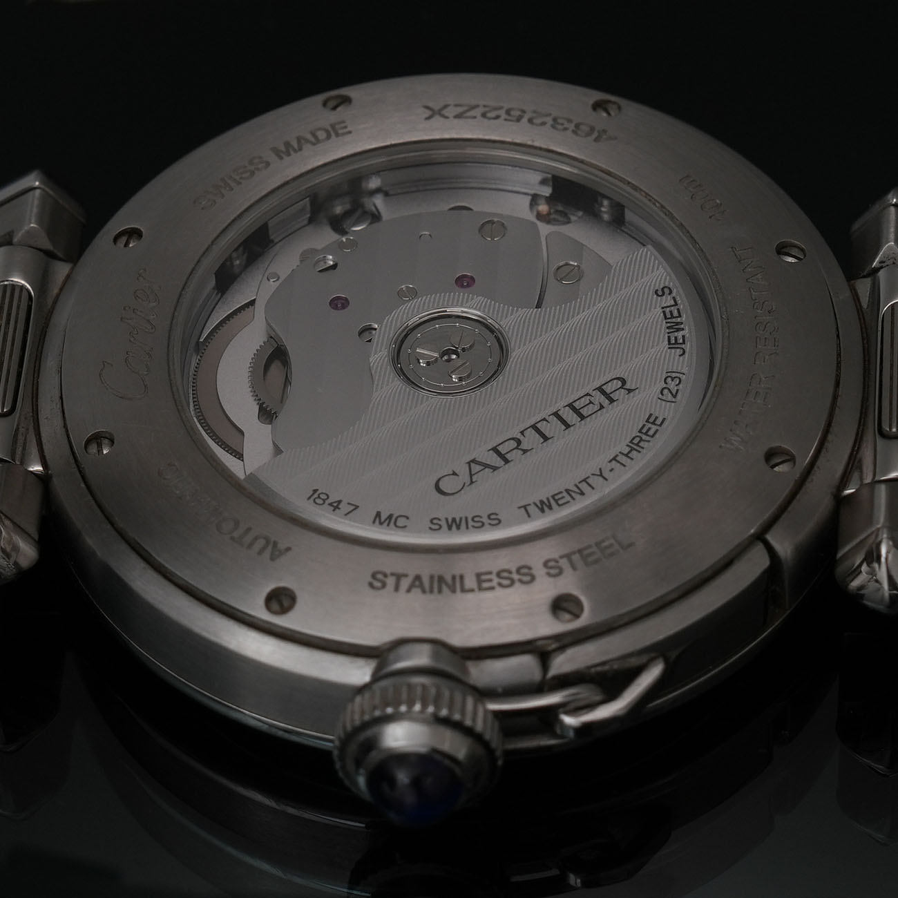CARTIER(USED)까르띠에 파샤 드 까르띠에 워치 WSPA0009