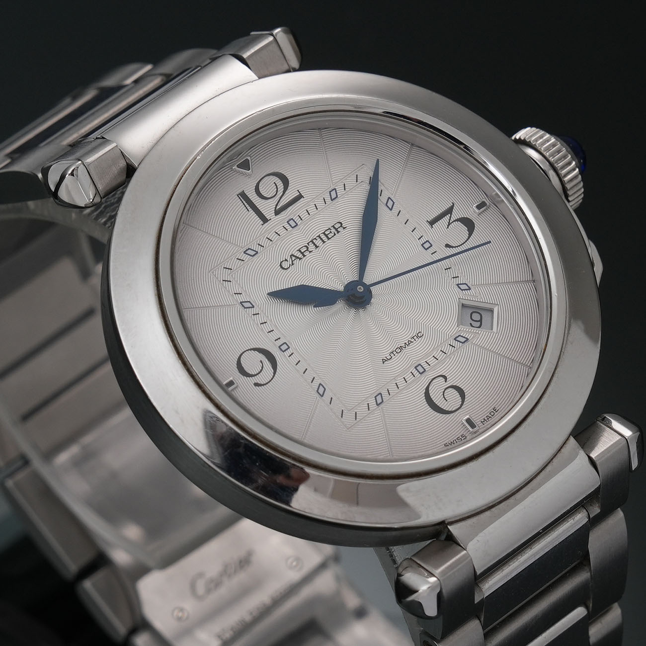 CARTIER(USED)까르띠에 파샤 드 까르띠에 워치 WSPA0009