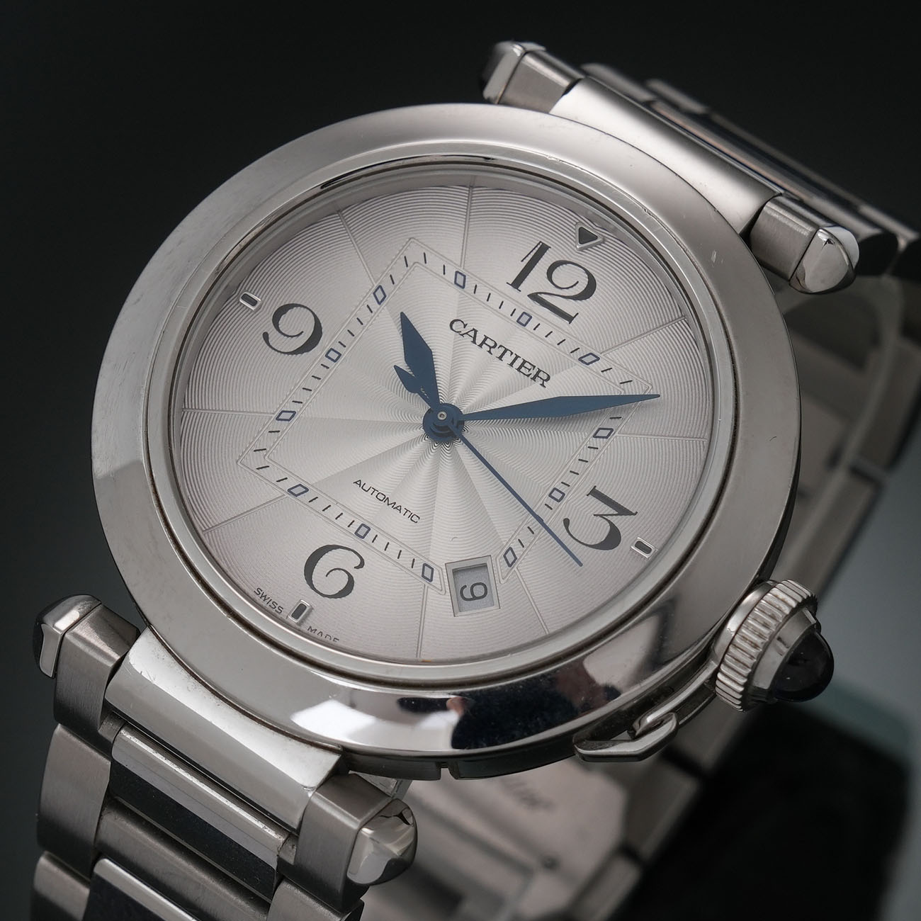 CARTIER(USED)까르띠에 파샤 드 까르띠에 워치 WSPA0009