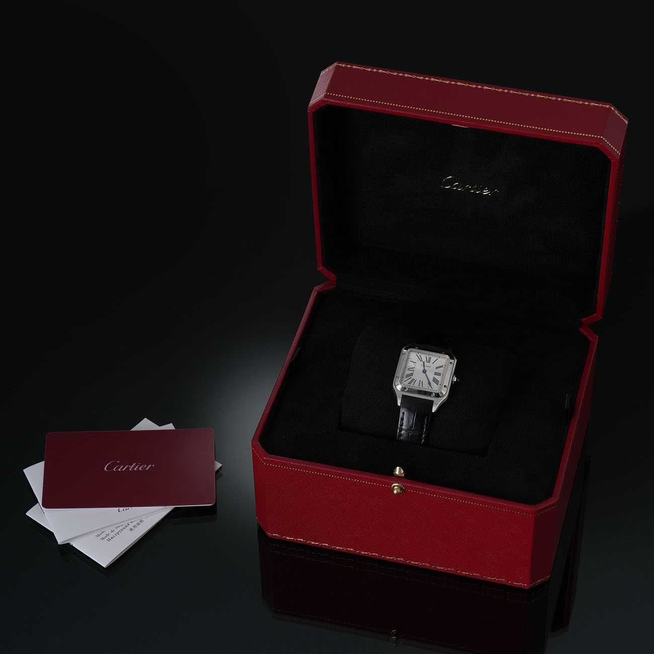 CARTIER(USED)까르띠에 산토스 뒤몽 WSSA0023