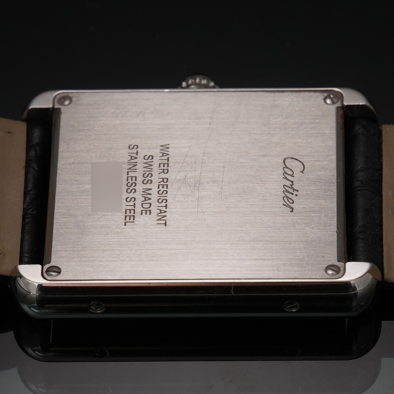 CARTIER(USED)까르띠에 탱크솔로 스틸 라지 W1018355