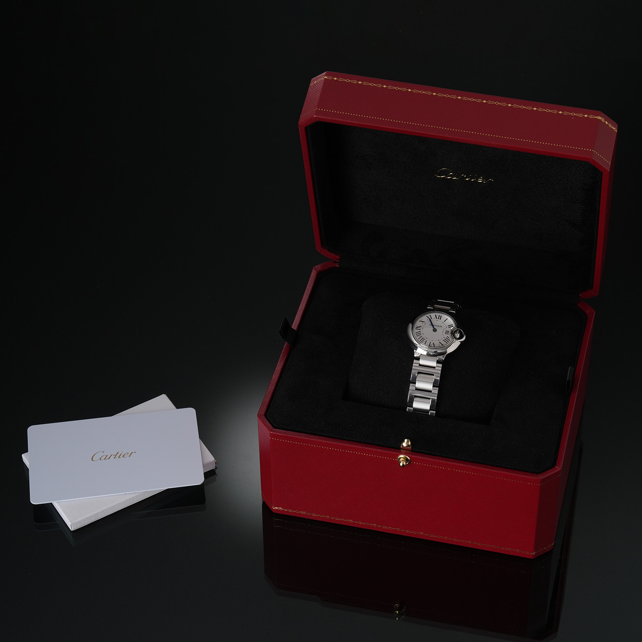 CARTIER(USED)까르띠에 발롱블루 28 WSBB0067