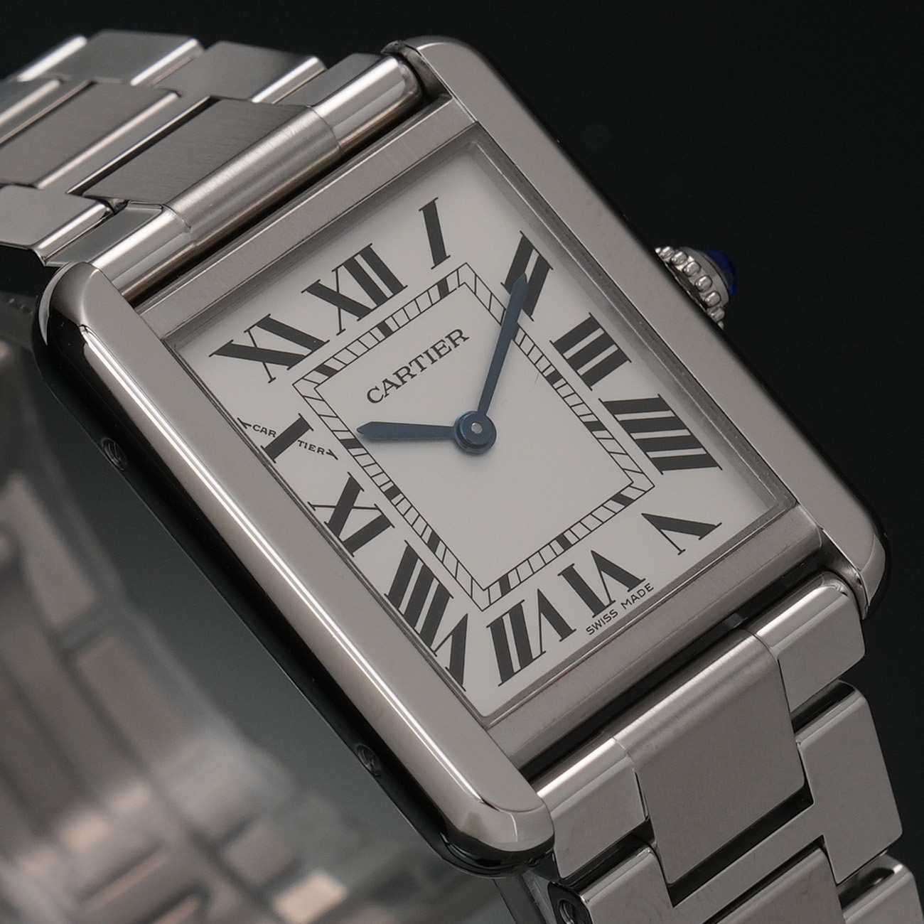 CARTIER(USED)까르띠에 탱크솔로 스틸 스몰