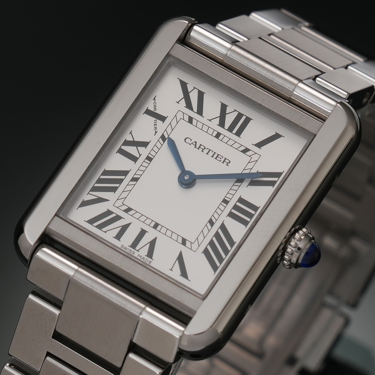CARTIER(USED)까르띠에 탱크솔로 스틸 스몰