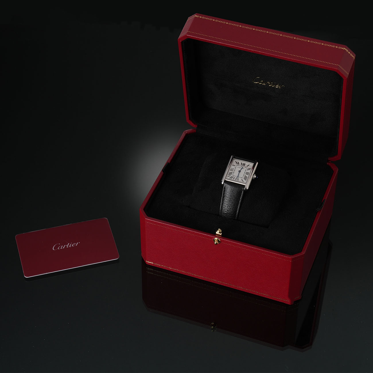 CARTIER(USED)까르띠에 탱크 머스트 라지 WSTA0041