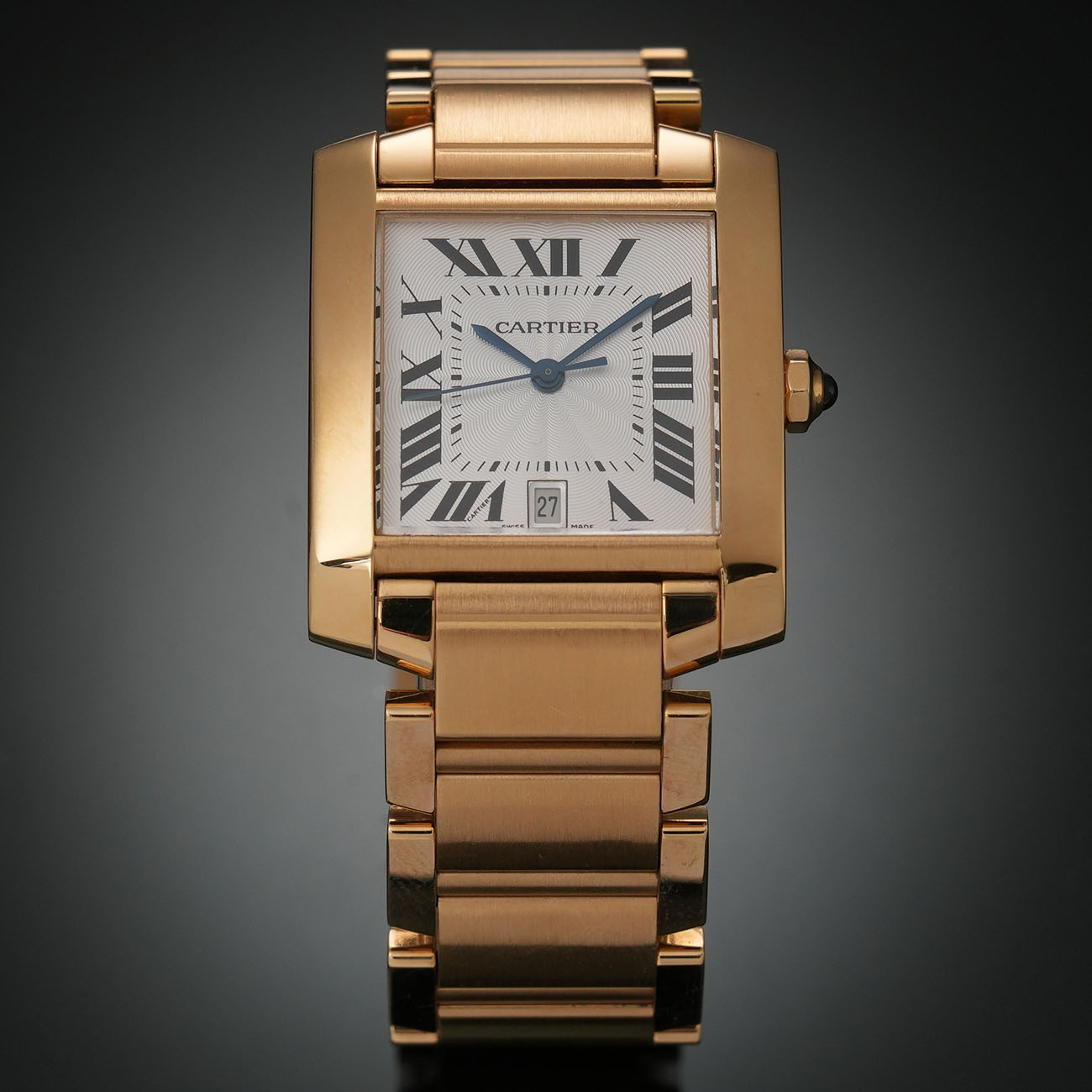 CARTIER(USED)까르띠에 W50001R2 탱크 프랑세즈 라지