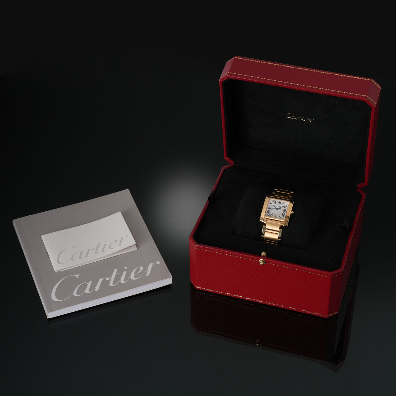 CARTIER(USED)까르띠에 W50001R2 탱크 프랑세즈 라지