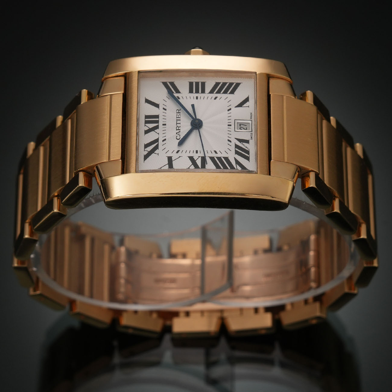 CARTIER(USED)까르띠에 W50001R2 탱크 프랑세즈 라지