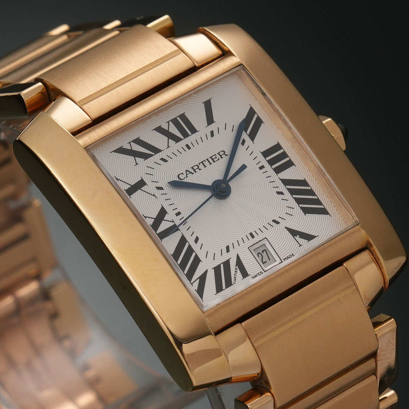 CARTIER(USED)까르띠에 W50001R2 탱크 프랑세즈 라지
