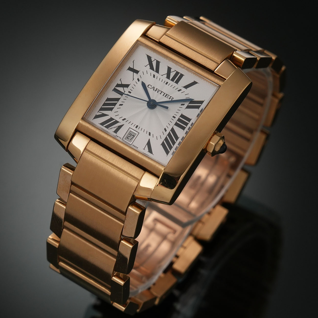 CARTIER(USED)까르띠에 W50001R2 탱크 프랑세즈 라지