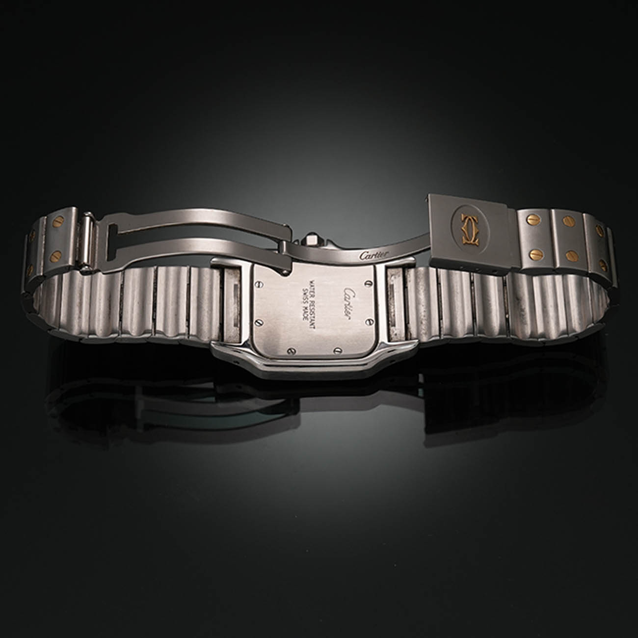 CARTIER(USED)까르띠에 산토스 드 까르띠에 갈베 시계 W20011C4