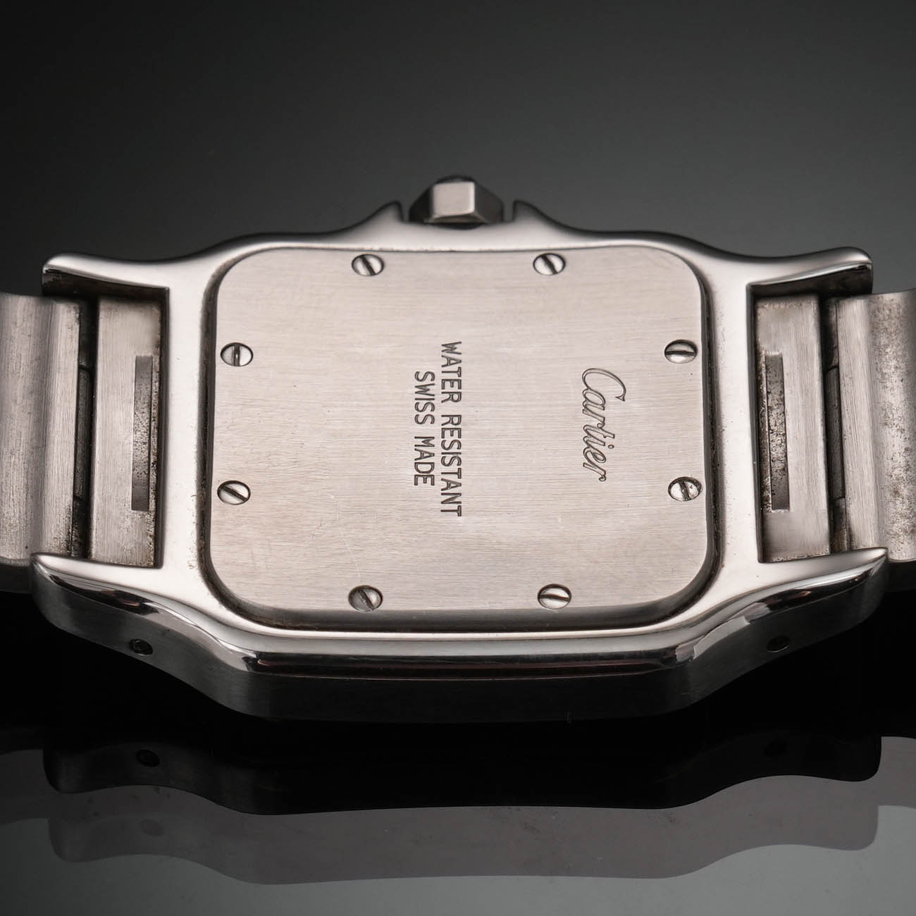 CARTIER(USED)까르띠에 산토스 드 까르띠에 갈베 시계 W20011C4