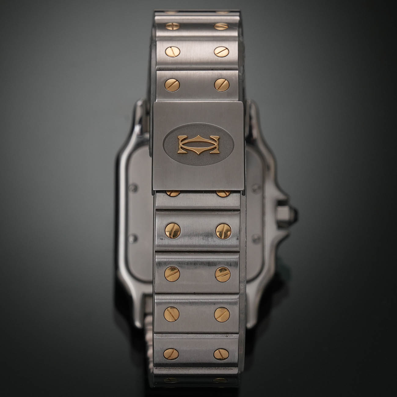 CARTIER(USED)까르띠에 산토스 드 까르띠에 갈베 시계 W20011C4