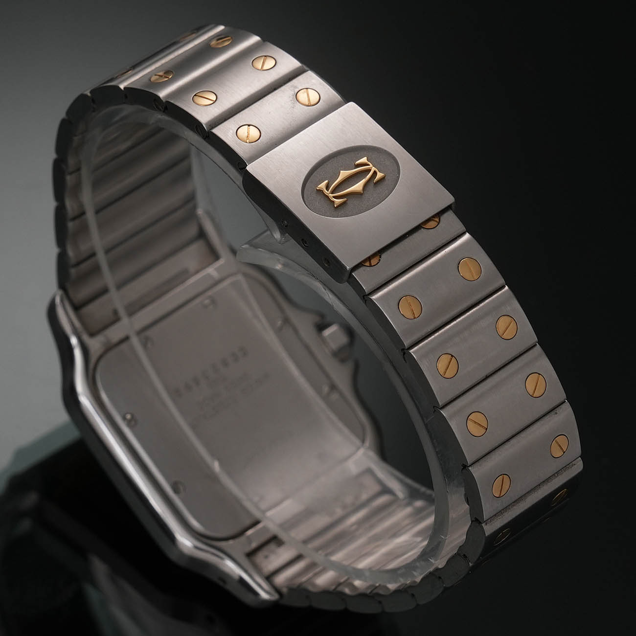 CARTIER(USED)까르띠에 산토스 드 까르띠에 갈베 시계 W20011C4