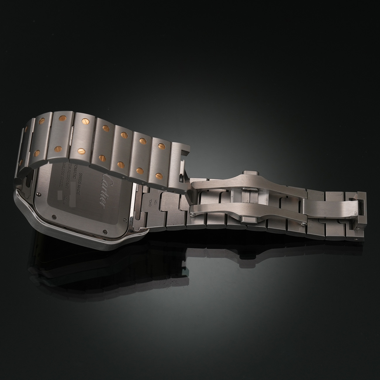 CARTIER(USED)까르띠에 산토스 라지 콤비 W2SA0009