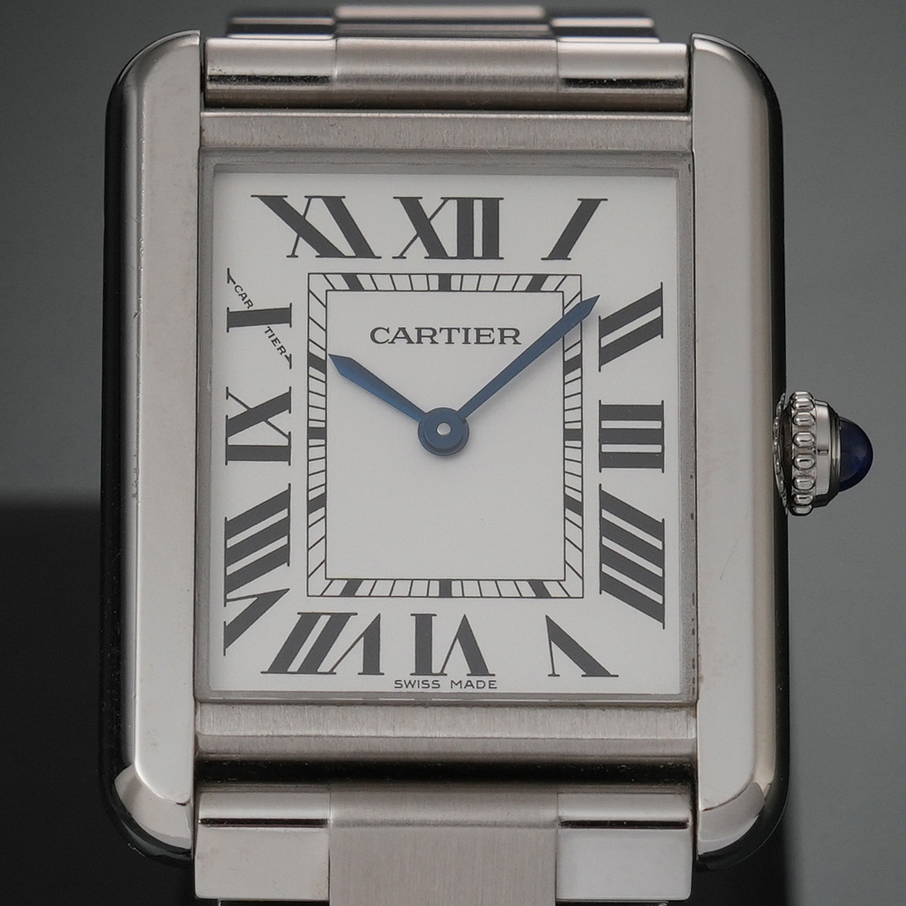 CARTIER(USED)까르띠에 탱크솔로 스틸 스몰 W5200013