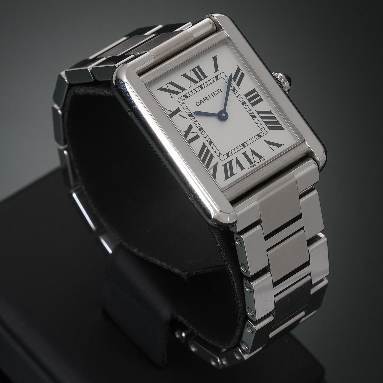 CARTIER(USED)까르띠에 탱크솔로 스틸 스몰 W5200013