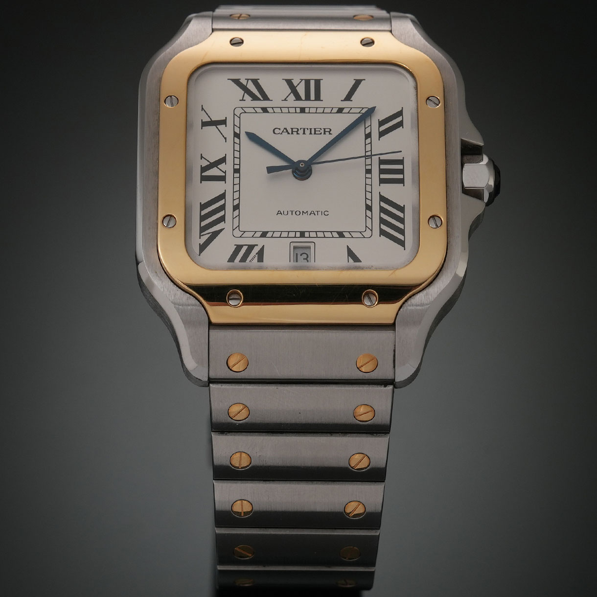 CARTIER(USED)까르띠에 W2SA0006 산토스 콤비 라지