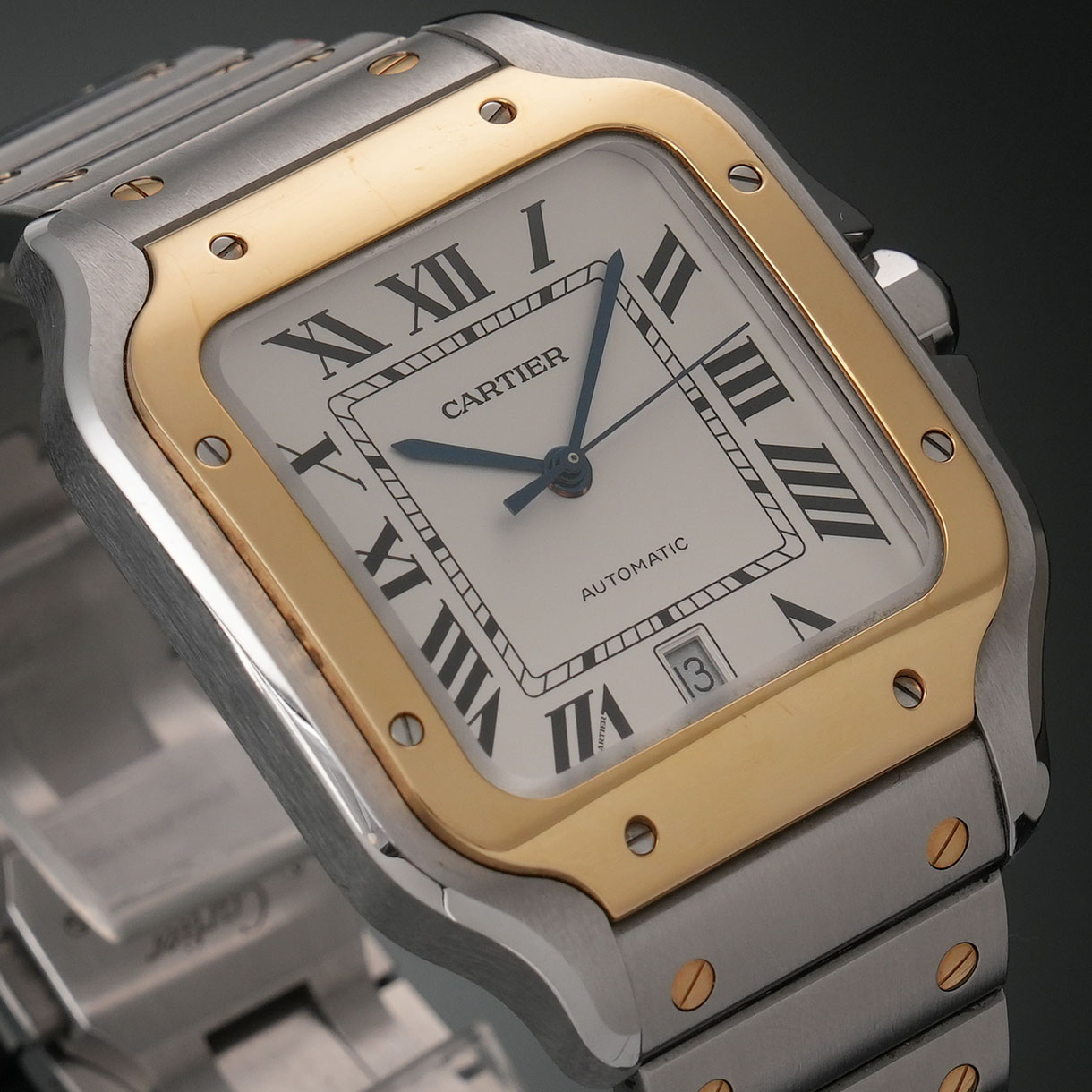 CARTIER(USED)까르띠에 W2SA0006 산토스 콤비 라지