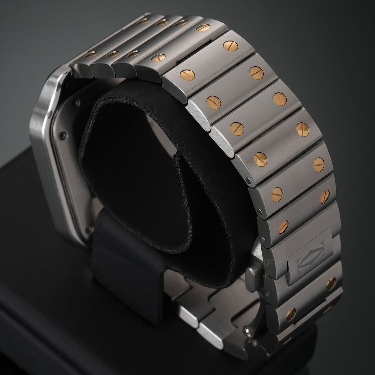 CARTIER(USED)까르띠에 W2SA0016 산토스 미듐 콤비 21Y