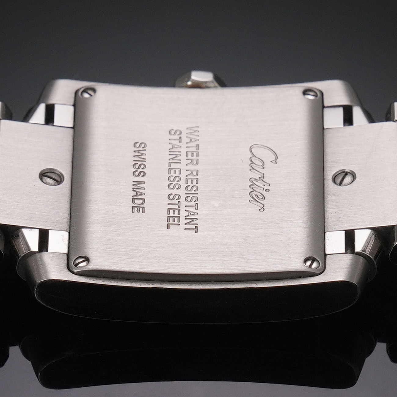CARTIER(USED)까르띠에 탱크 프랑세즈 미듐 WSTA0005